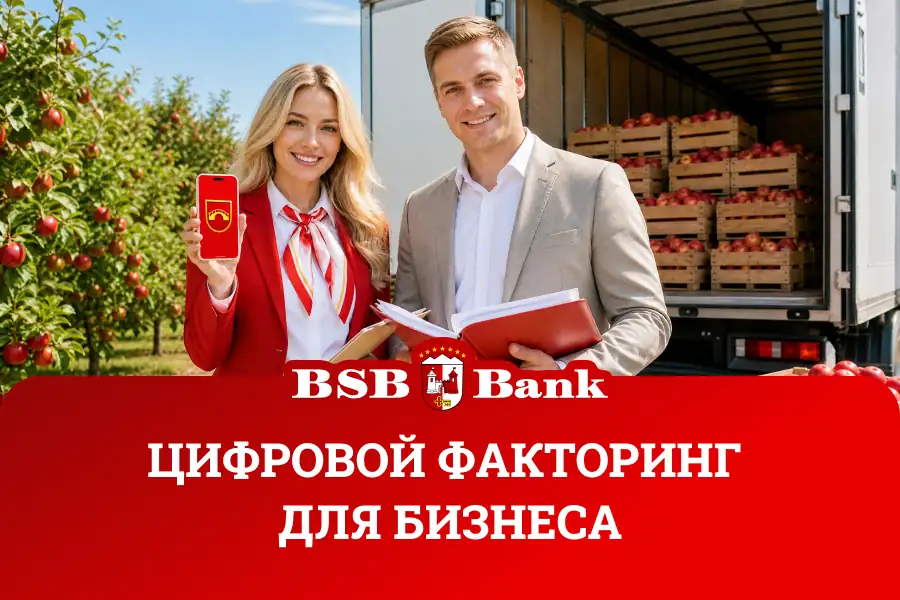 Ускоряйте оборот Вашего бизнеса с цифровым факторингом от БСБ Банка!